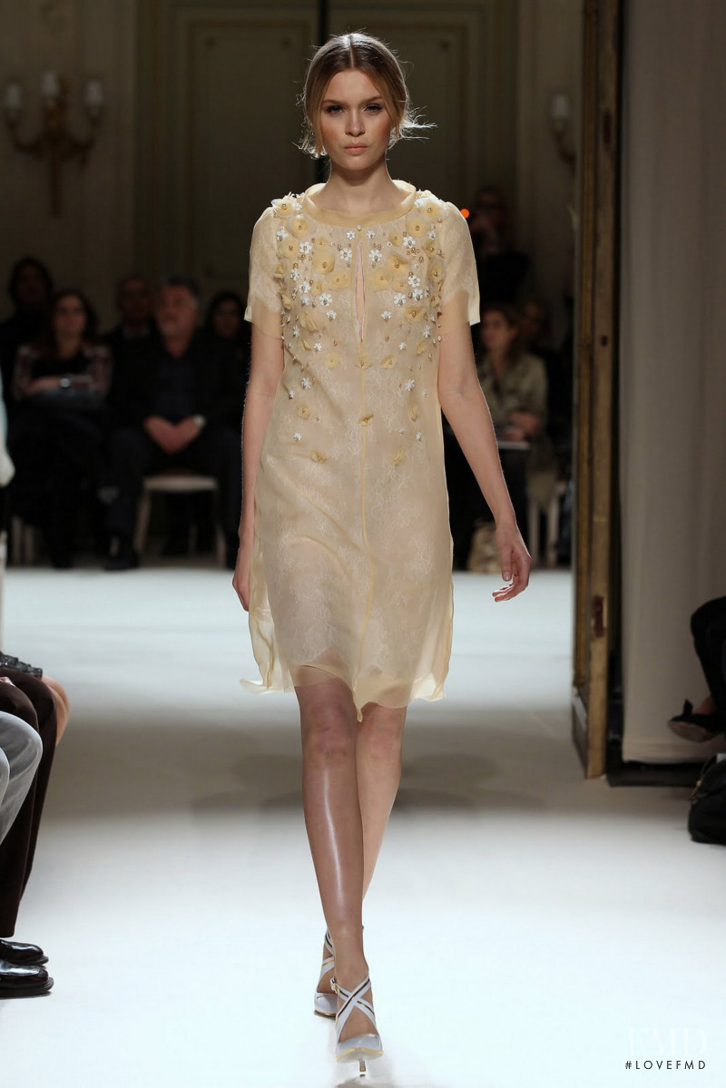 Josephine Skriver featured in  the Georges Hobeika fashion show for Spring/Summer 2012