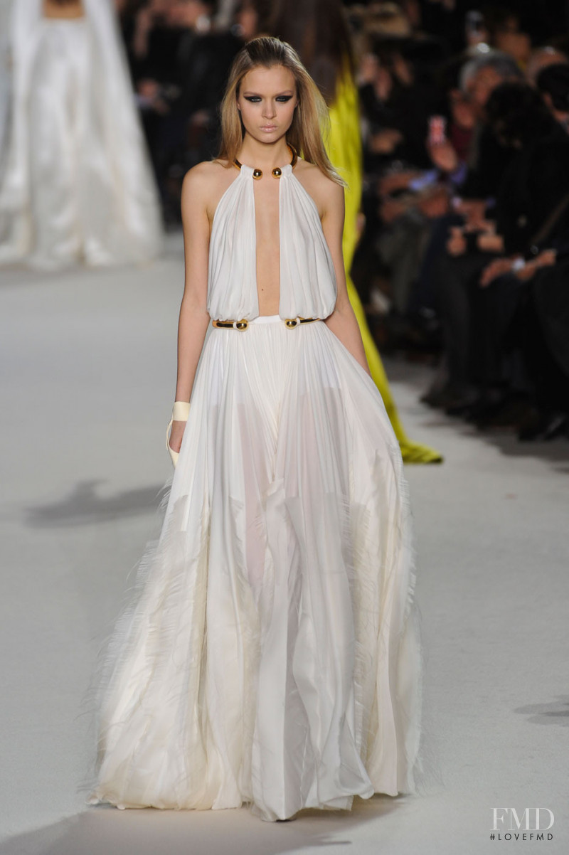 Josephine Skriver featured in  the Stéphane Rolland fashion show for Spring/Summer 2012