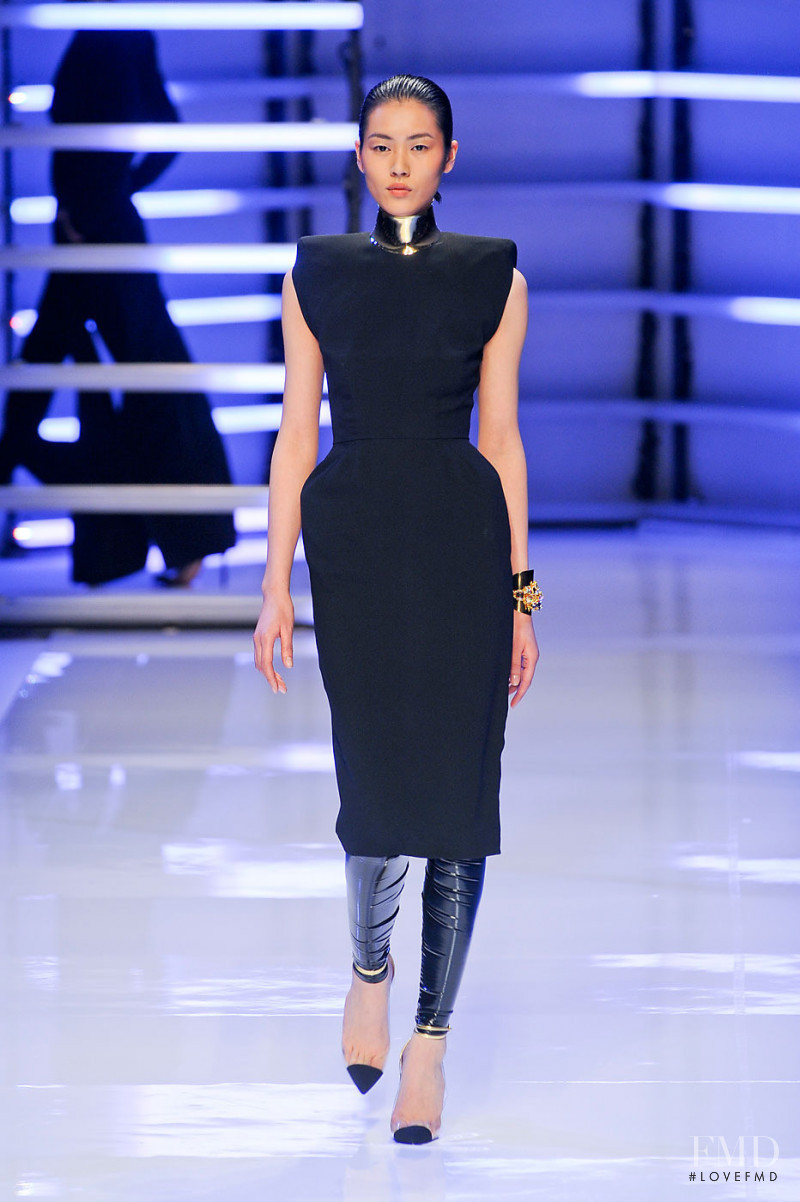 Liu Wen featured in  the Alexandre Vauthier fashion show for Spring/Summer 2012