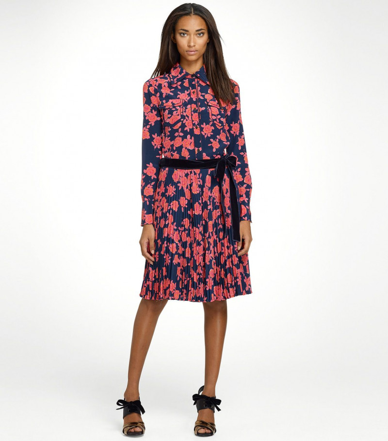 Anais Mali featured in  the Tory Burch catalogue for Autumn/Winter 2011