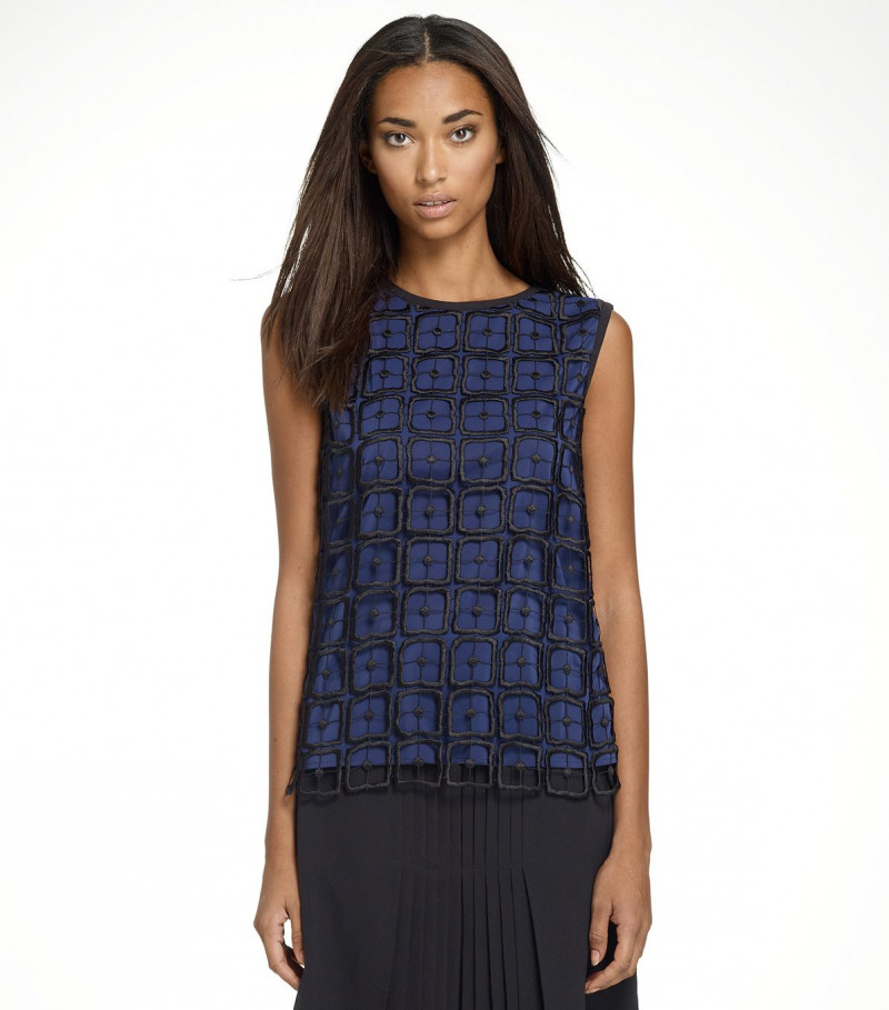 Anais Mali featured in  the Tory Burch catalogue for Autumn/Winter 2011