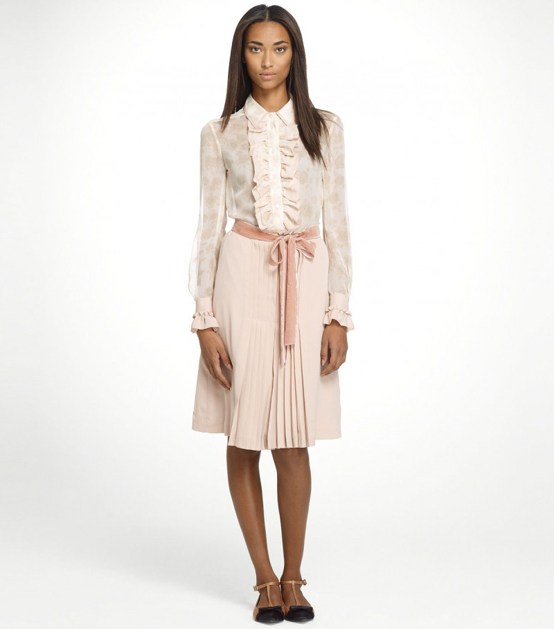 Anais Mali featured in  the Tory Burch catalogue for Autumn/Winter 2011