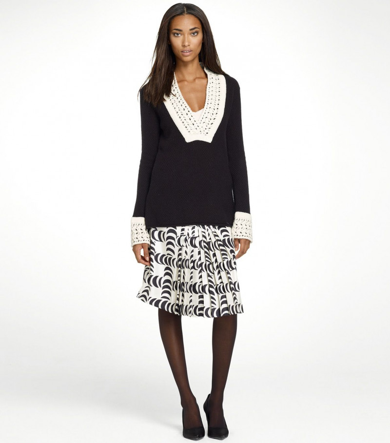 Anais Mali featured in  the Tory Burch catalogue for Autumn/Winter 2011