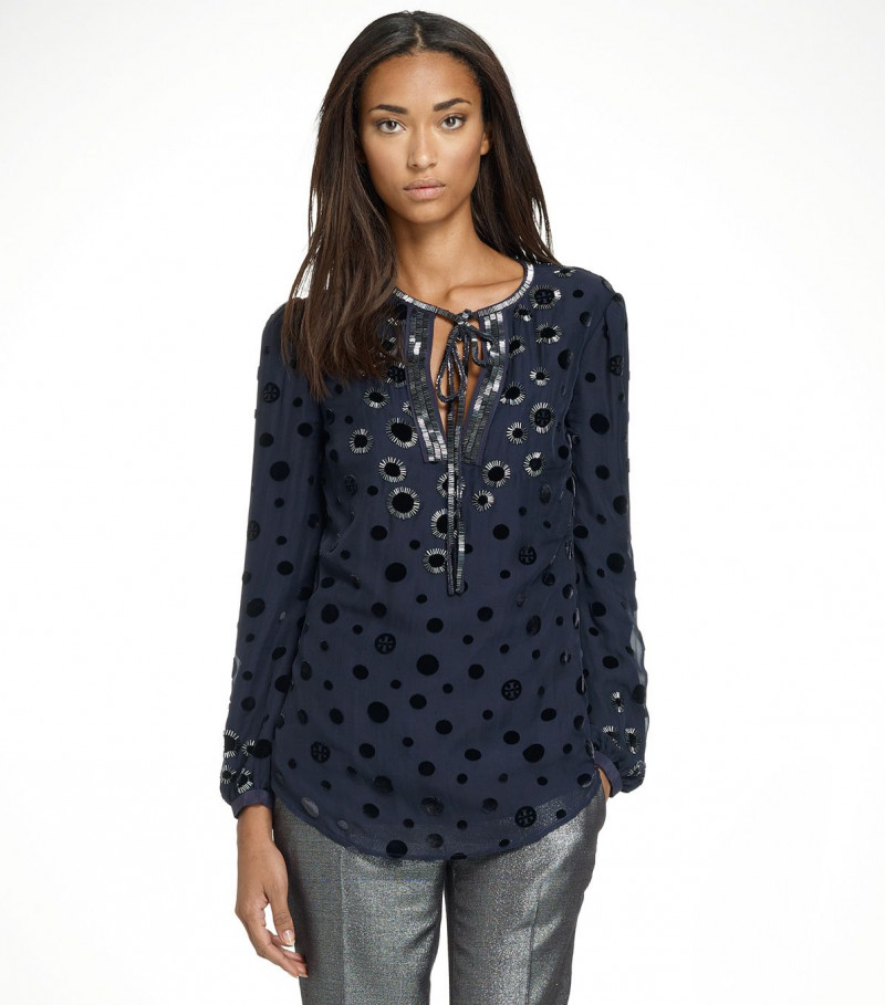 Anais Mali featured in  the Tory Burch catalogue for Autumn/Winter 2011