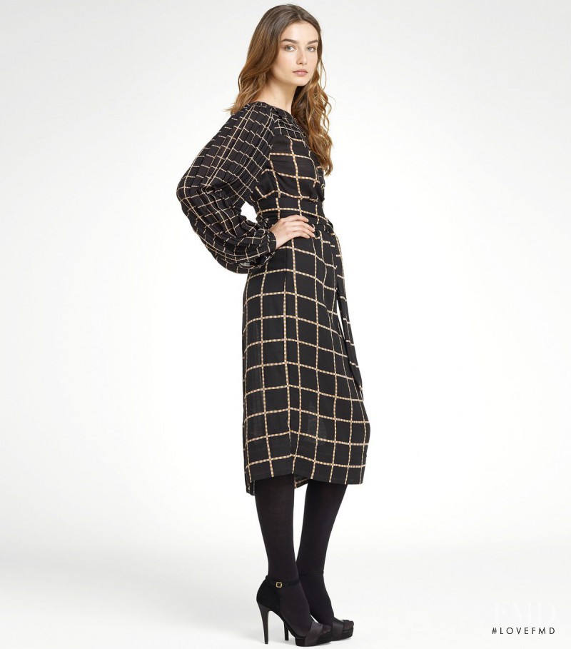 Andreea Diaconu featured in  the Tory Burch catalogue for Autumn/Winter 2011