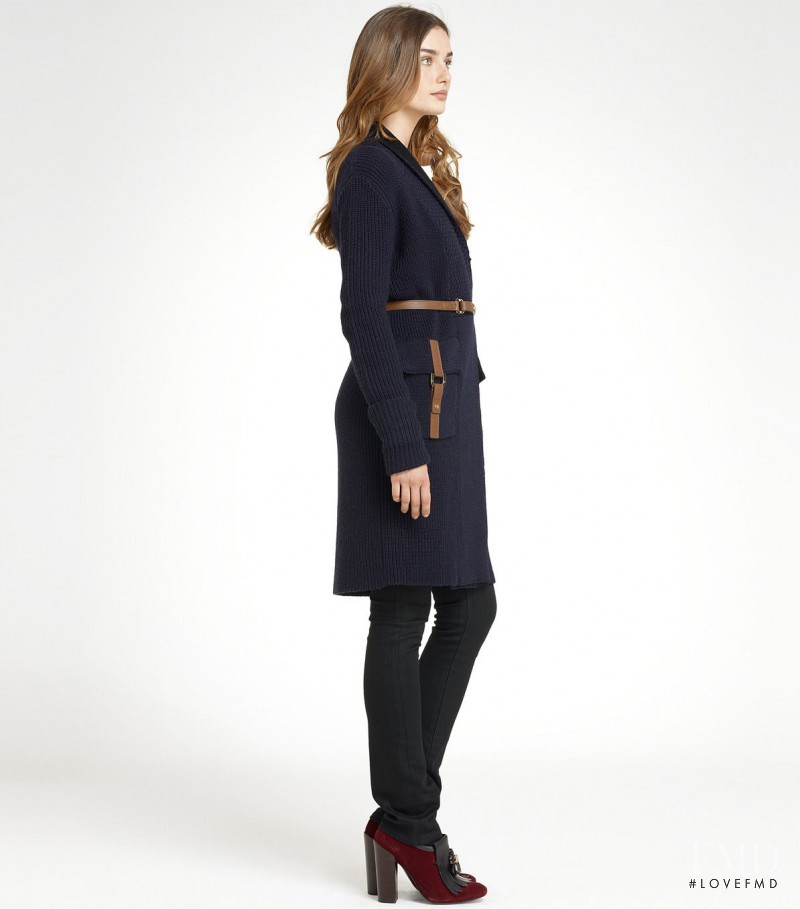 Andreea Diaconu featured in  the Tory Burch catalogue for Autumn/Winter 2011