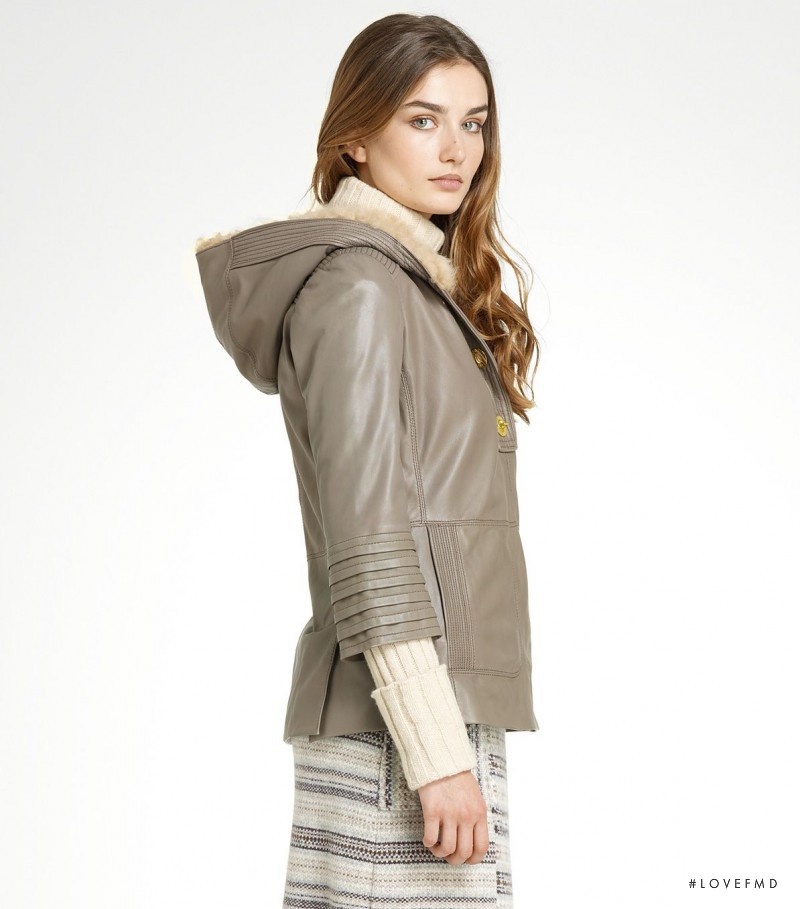 Andreea Diaconu featured in  the Tory Burch catalogue for Autumn/Winter 2011