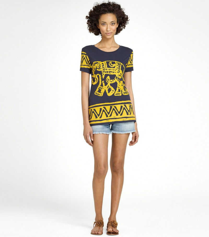 Anais Mali featured in  the Tory Burch catalogue for Autumn/Winter 2011