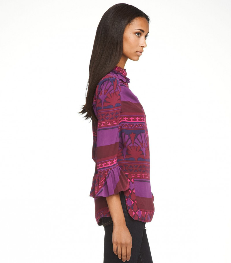 Anais Mali featured in  the Tory Burch catalogue for Autumn/Winter 2011