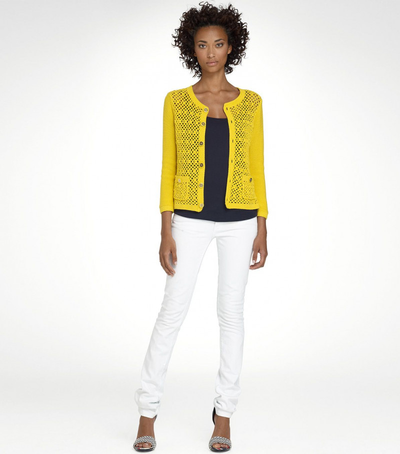 Anais Mali featured in  the Tory Burch catalogue for Autumn/Winter 2011