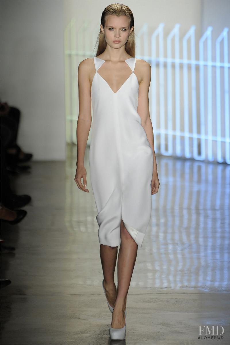 Josephine Skriver featured in  the Cushnie Et Ochs fashion show for Spring/Summer 2012