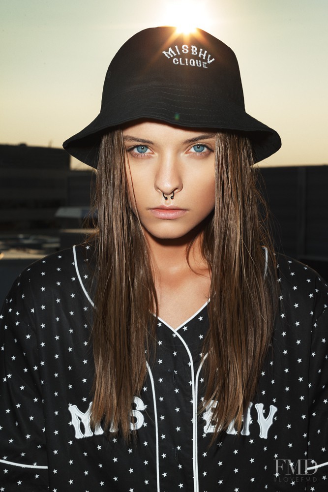 Zuzanna Kolodziejczyk featured in  the Misbehave Youth Collection catalogue for Spring/Summer 2013