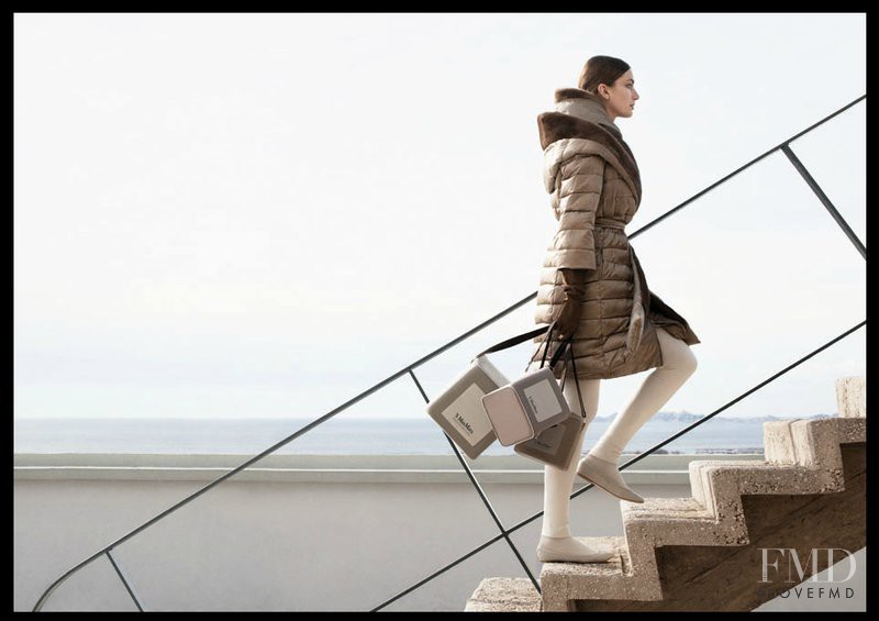 Andreea Diaconu featured in  the S\' Max Mara advertisement for Autumn/Winter 2011