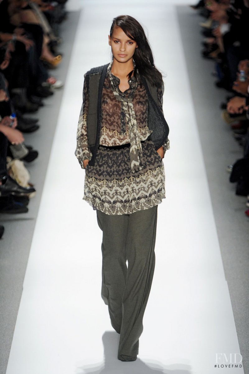 Gracie Carvalho featured in  the Charlotte Ronson fashion show for Autumn/Winter 2011