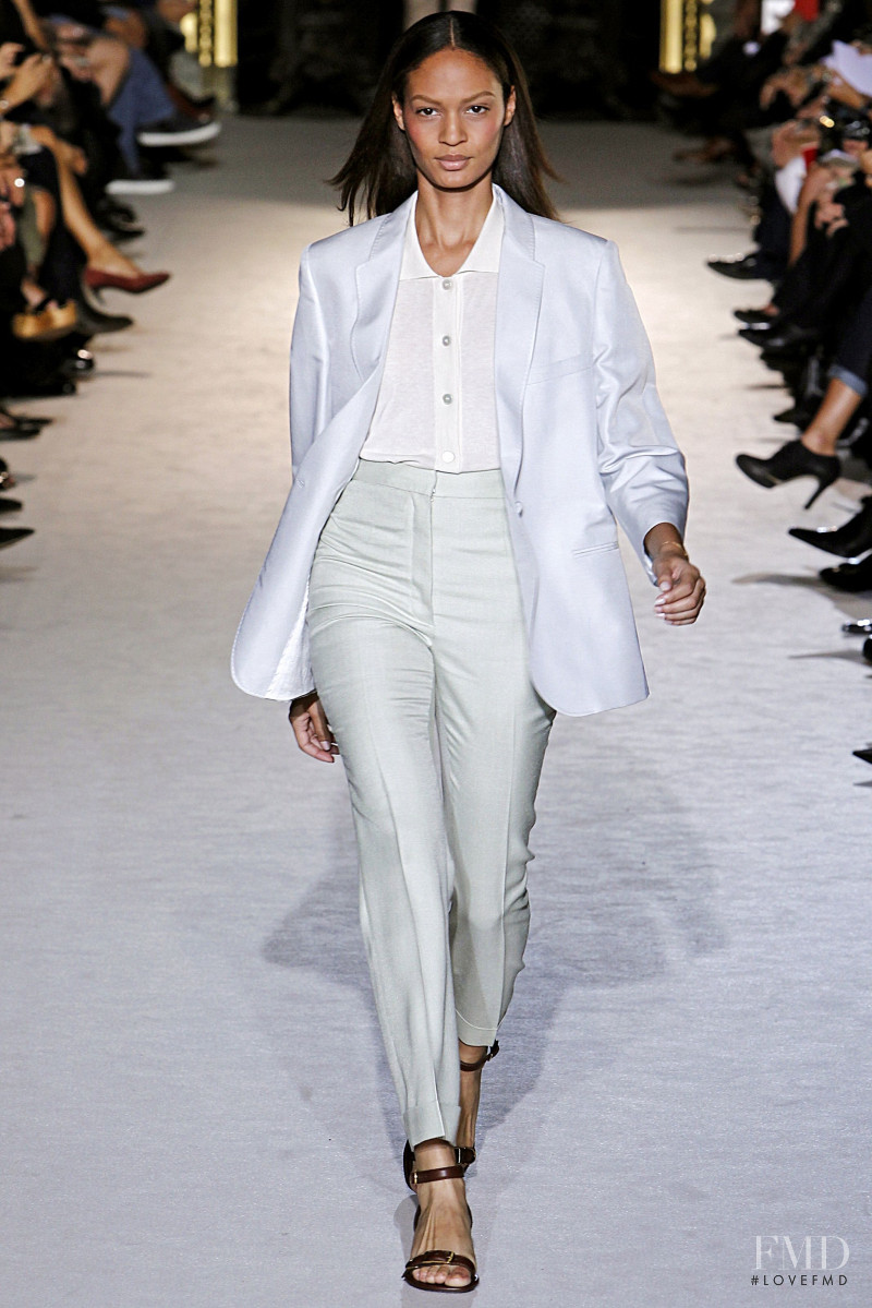 Joan Smalls featured in  the Stella McCartney fashion show for Spring/Summer 2011