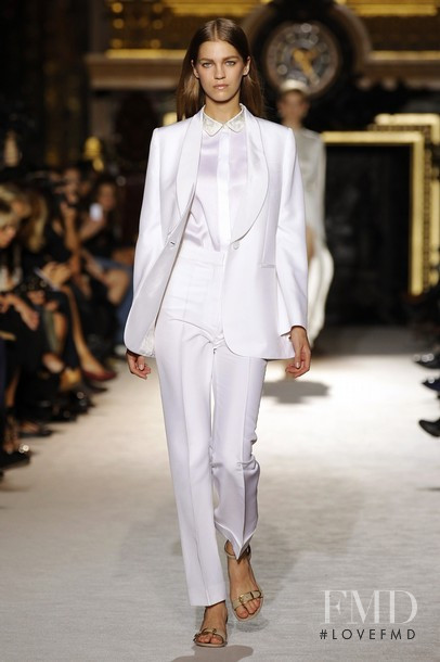 Samantha Gradoville featured in  the Stella McCartney fashion show for Spring/Summer 2011