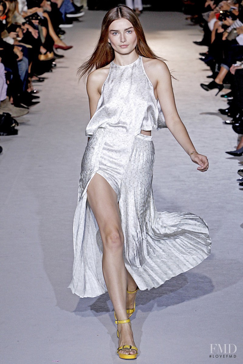 Andreea Diaconu featured in  the Stella McCartney fashion show for Spring/Summer 2011