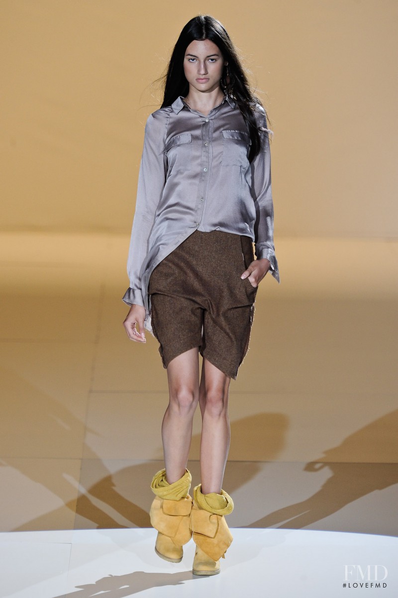 Bruna Ludtke featured in  the Cantï¿½o fashion show for Autumn/Winter 2012