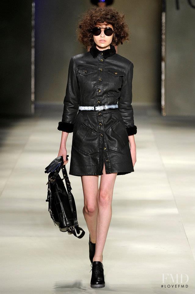 Vanessa Moreira featured in  the Herchcovitch fashion show for Autumn/Winter 2012