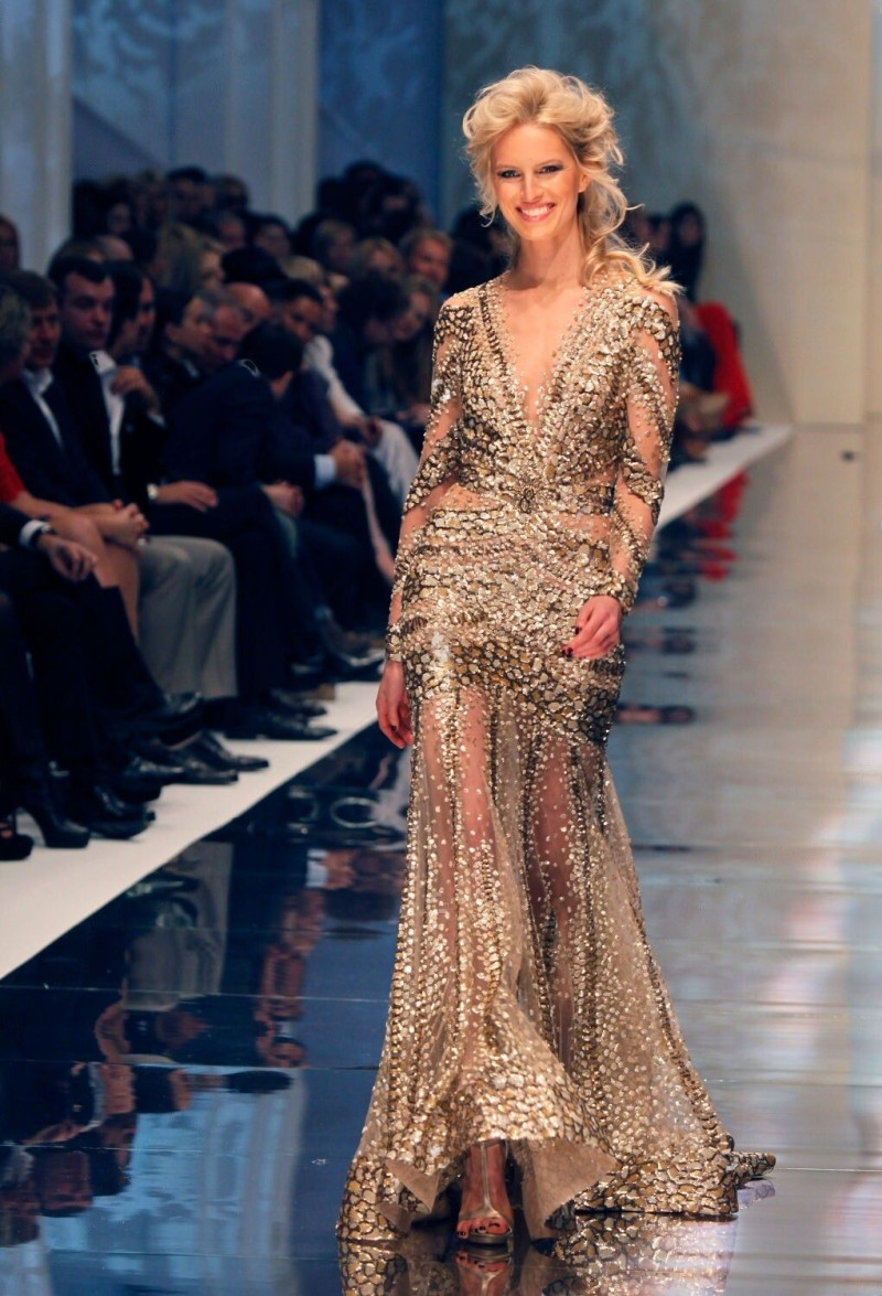 Karolina Kurkova featured in  the Zuhair Murad fashion show for Spring/Summer 2011