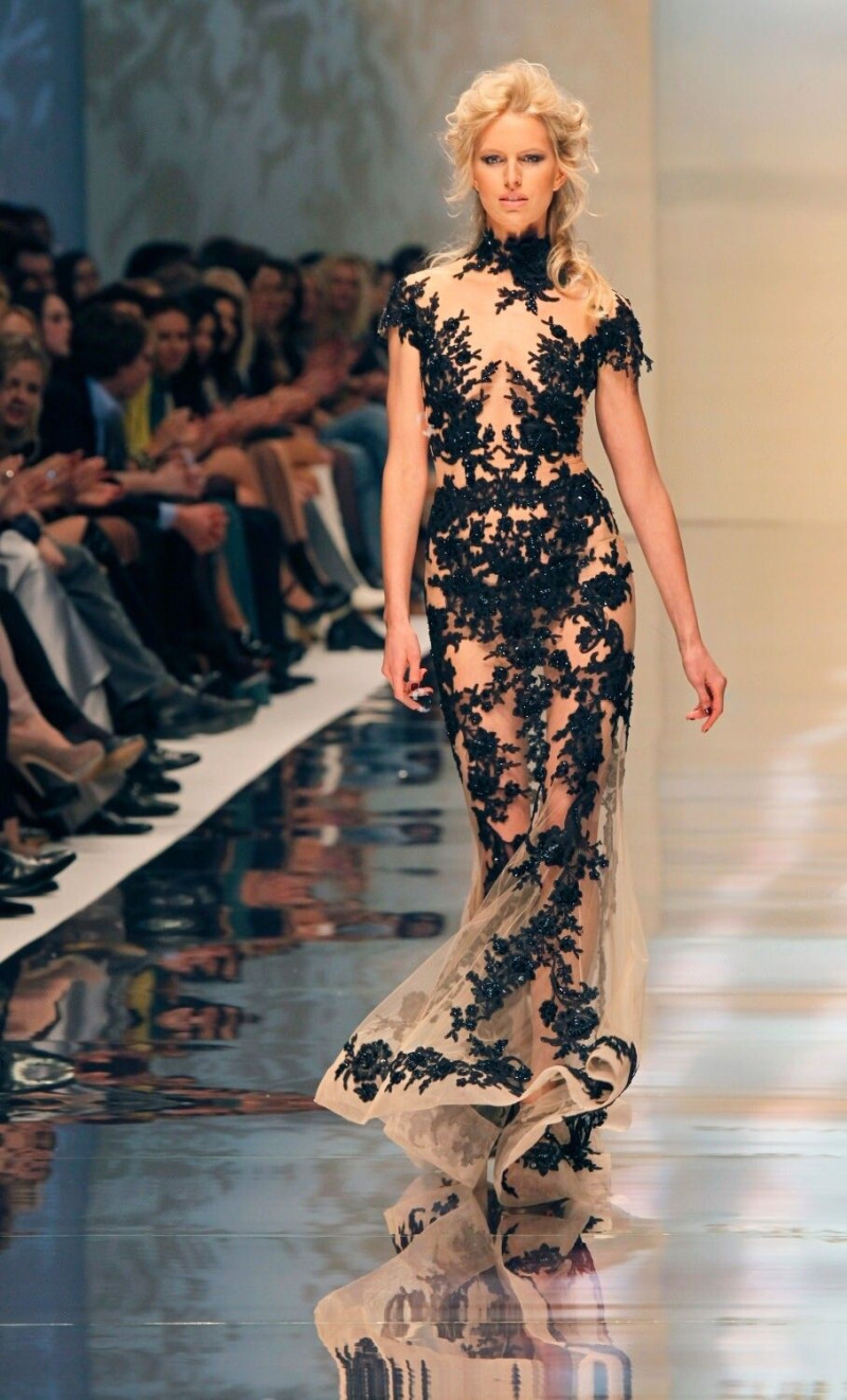 Karolina Kurkova featured in  the Zuhair Murad fashion show for Spring/Summer 2011