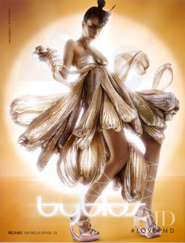 Andreea Diaconu featured in  the byblos advertisement for Spring/Summer 2008