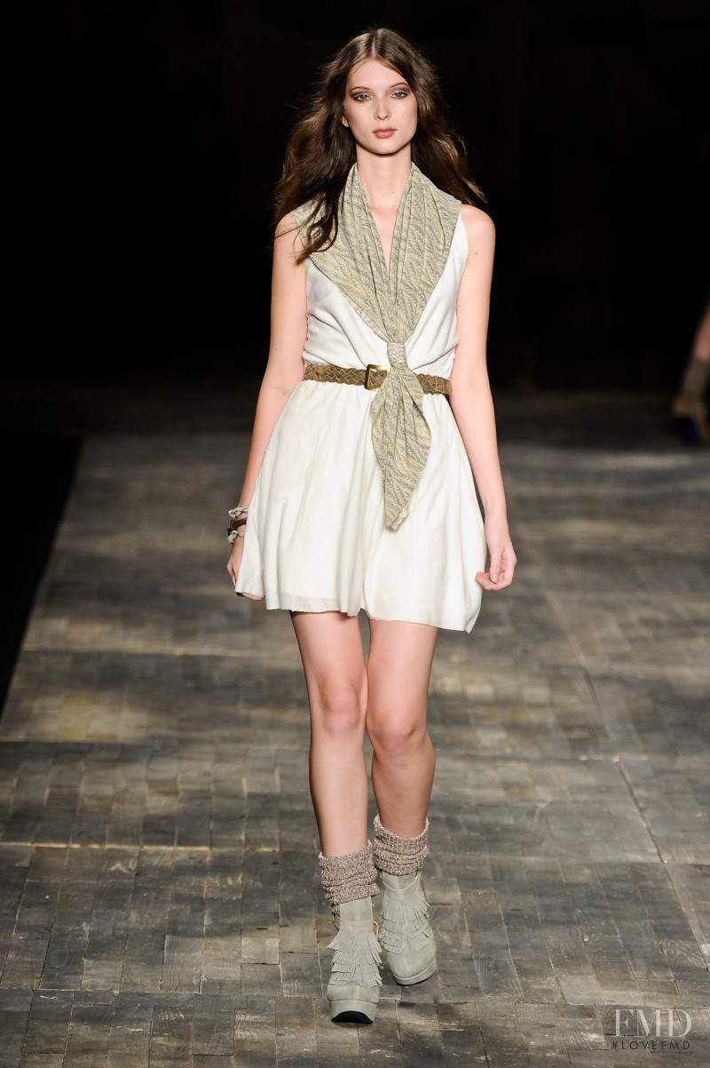 Vanessa Damasceno featured in  the TNG fashion show for Autumn/Winter 2012