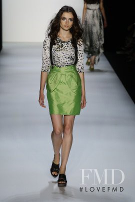 Andreea Diaconu featured in  the Anja Gockel fashion show for Autumn/Winter 2009