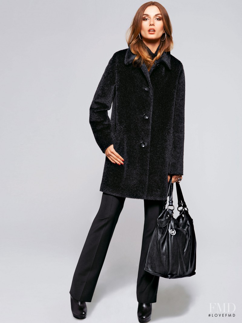 Andreea Diaconu featured in  the Peter Hahn catalogue for Autumn/Winter 2012