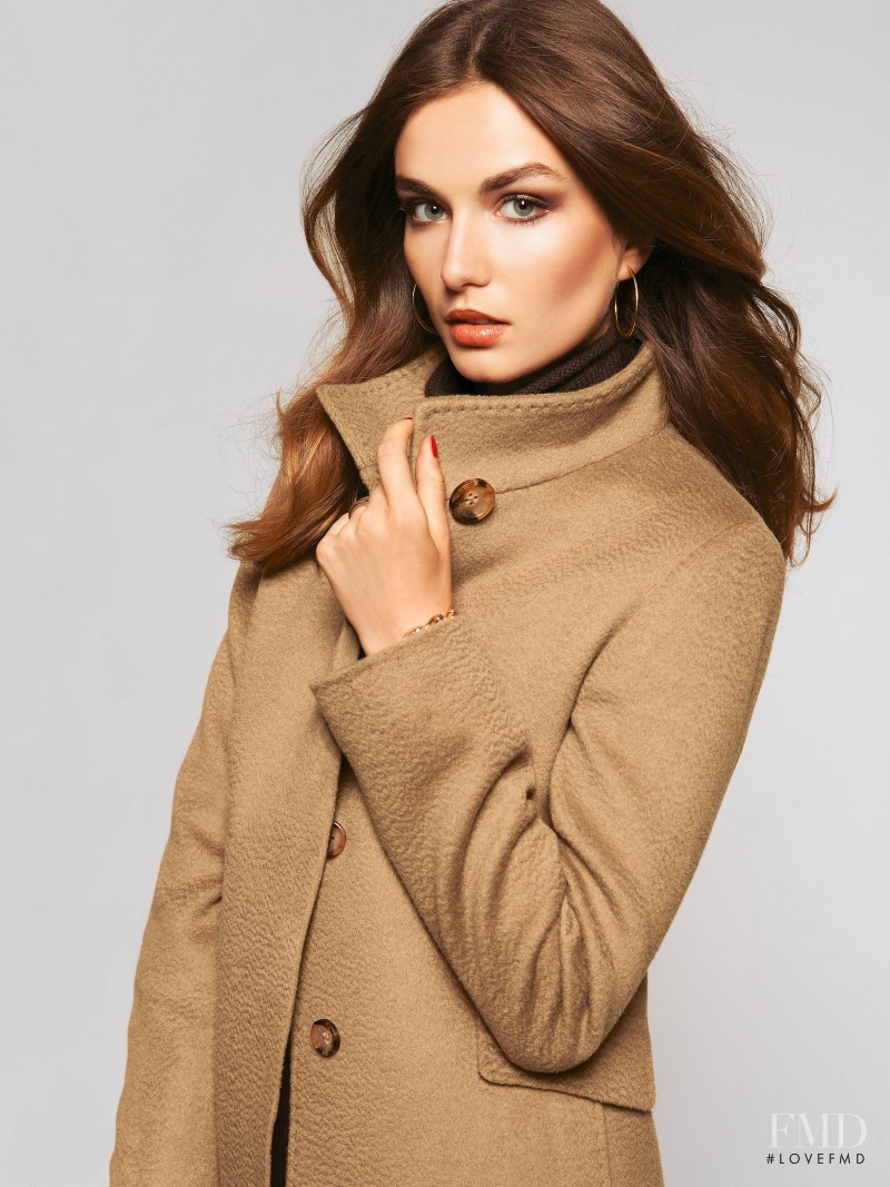 Andreea Diaconu featured in  the Peter Hahn catalogue for Autumn/Winter 2012