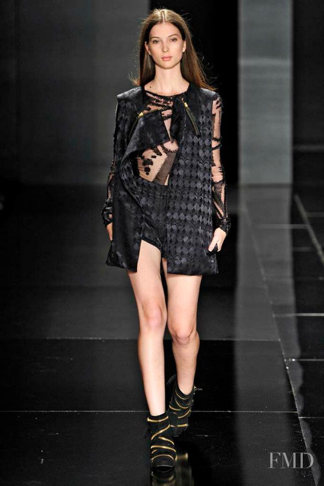 Vanessa Damasceno featured in  the Espaï¿½o fashion show for Autumn/Winter 2012