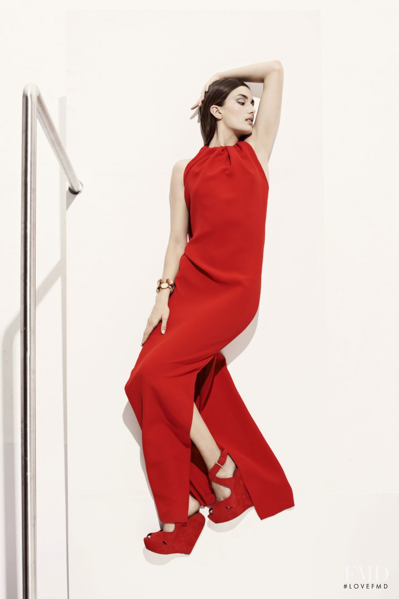 Andreea Diaconu featured in  the Christian Dior lookbook for Cruise 2013