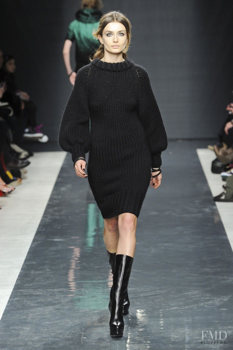 Andreea Diaconu featured in  the Jo No Fui fashion show for Autumn/Winter 2012