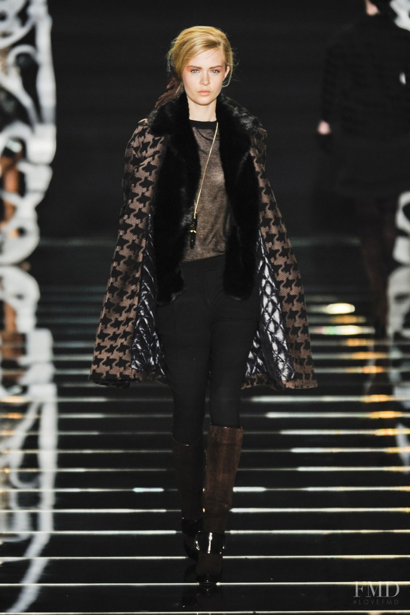 Josephine Skriver featured in  the Ermanno Scervino fashion show for Autumn/Winter 2012