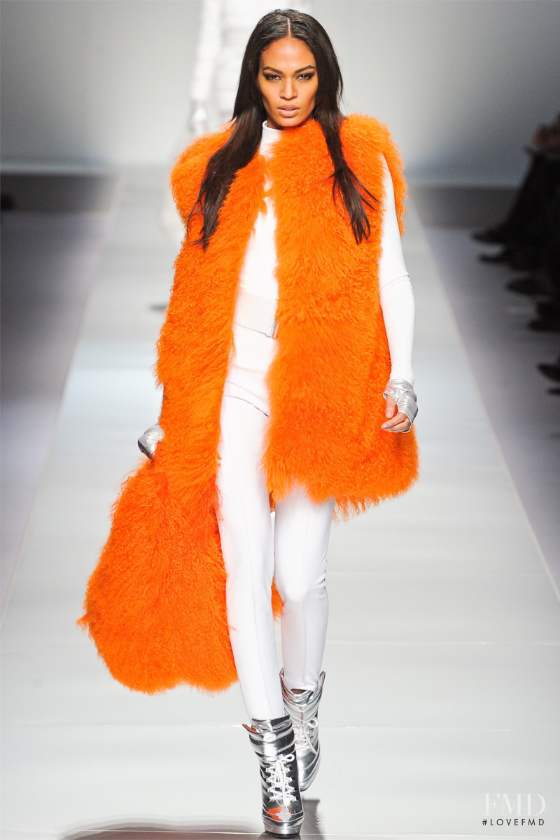 Joan Smalls featured in  the Blumarine fashion show for Autumn/Winter 2012