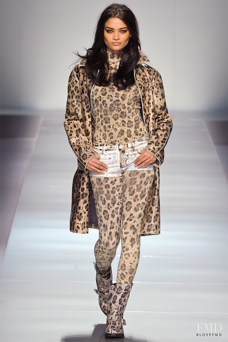 Shanina Shaik featured in  the Blumarine fashion show for Autumn/Winter 2012
