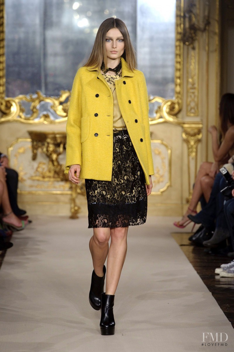 Andreea Diaconu featured in  the Massimo Rebecchi fashion show for Autumn/Winter 2012