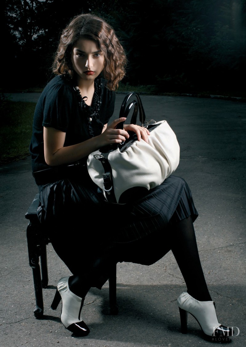 Andreea Diaconu featured in  the Musette catalogue for Autumn/Winter 2007