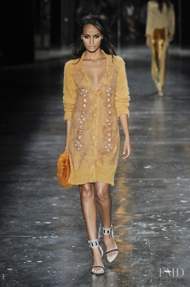 Gracie Carvalho featured in  the Animale fashion show for Autumn/Winter 2012