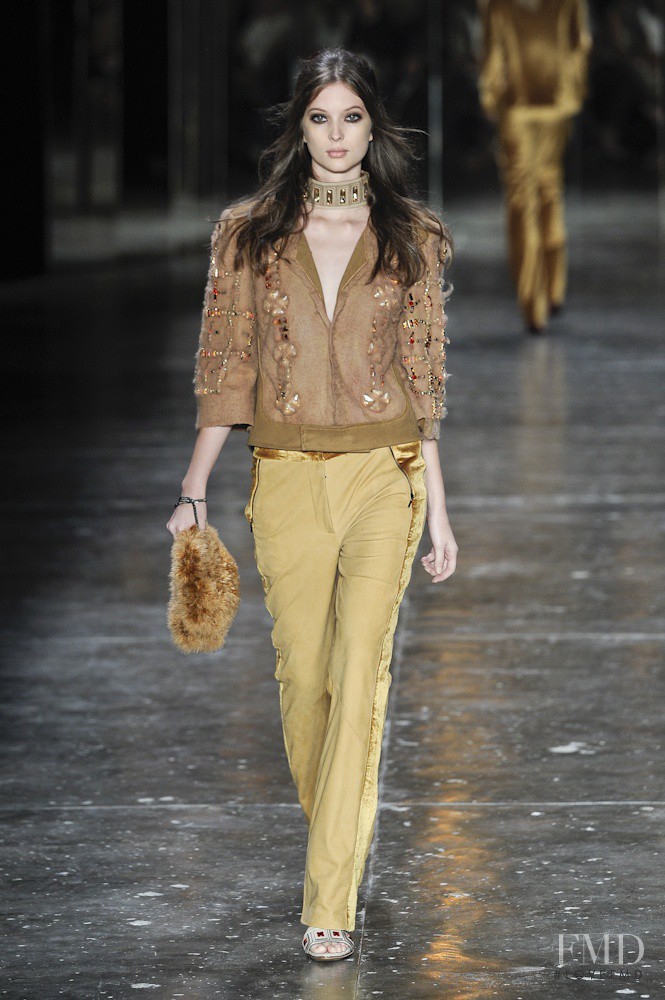 Vanessa Damasceno featured in  the Animale fashion show for Autumn/Winter 2012