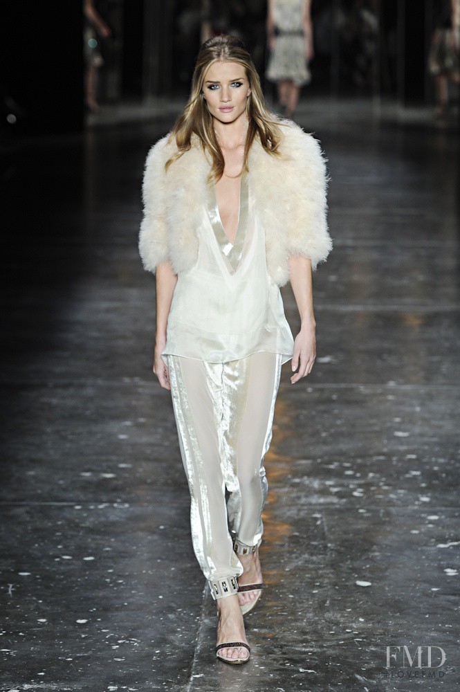 Rosie Huntington-Whiteley featured in  the Animale fashion show for Autumn/Winter 2012