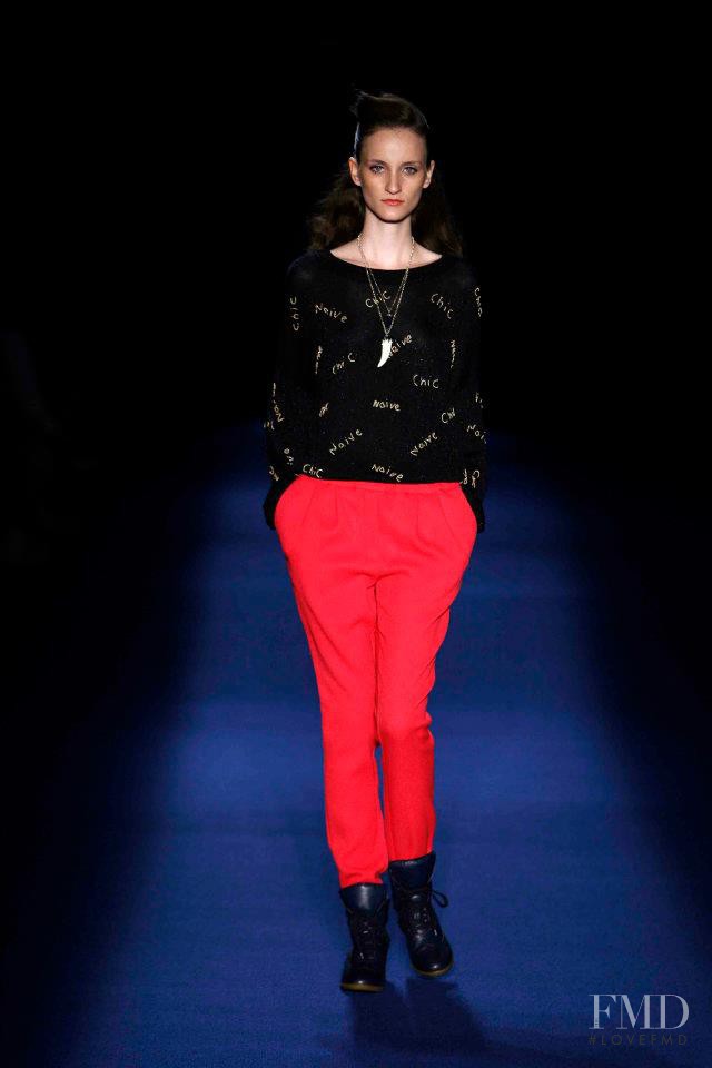 Marina Heiden featured in  the Juliana Jabour fashion show for Autumn/Winter 2012