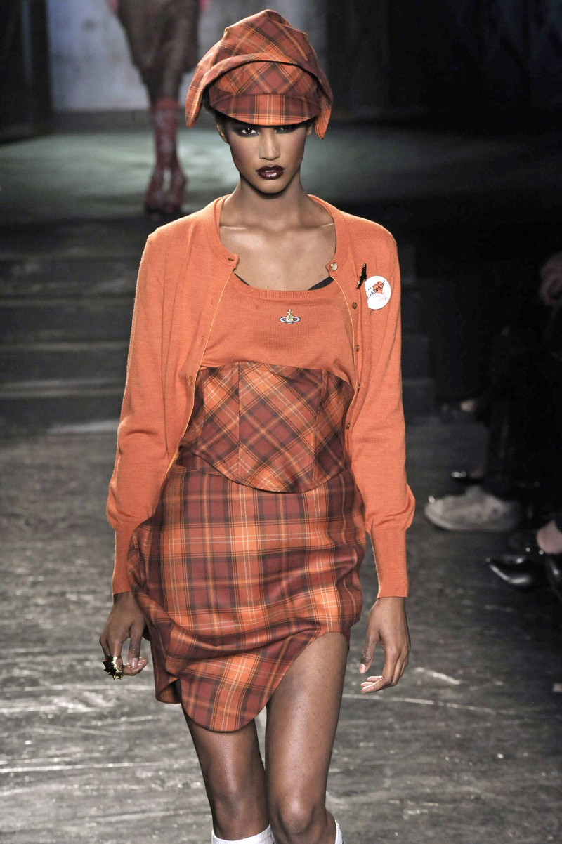 Sessilee Lopez featured in  the Vivienne Westwood Red Label fashion show for Autumn/Winter 2008