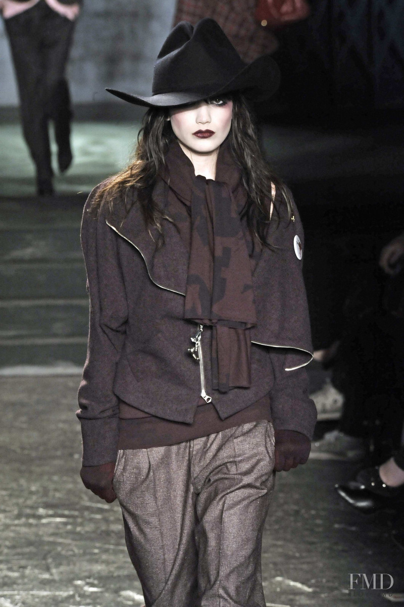 Daisy Lowe featured in  the Vivienne Westwood Red Label fashion show for Autumn/Winter 2008