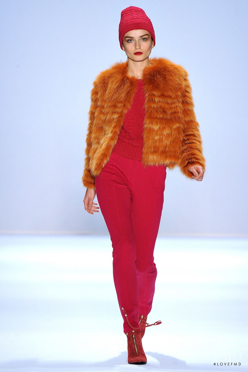 Andreea Diaconu featured in  the Luca Luca fashion show for Autumn/Winter 2011