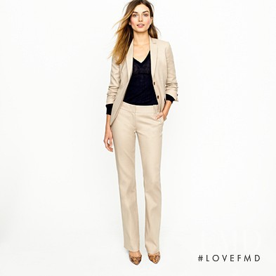 Andreea Diaconu featured in  the J.Crew lookbook for Spring/Summer 2012