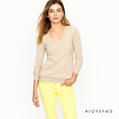 Andreea Diaconu featured in  the J.Crew lookbook for Spring/Summer 2012