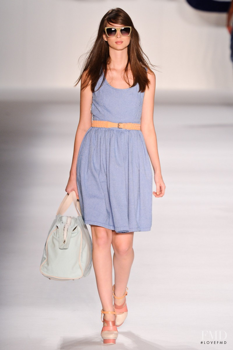 Vanessa Damasceno featured in  the TNG fashion show for Spring/Summer 2013