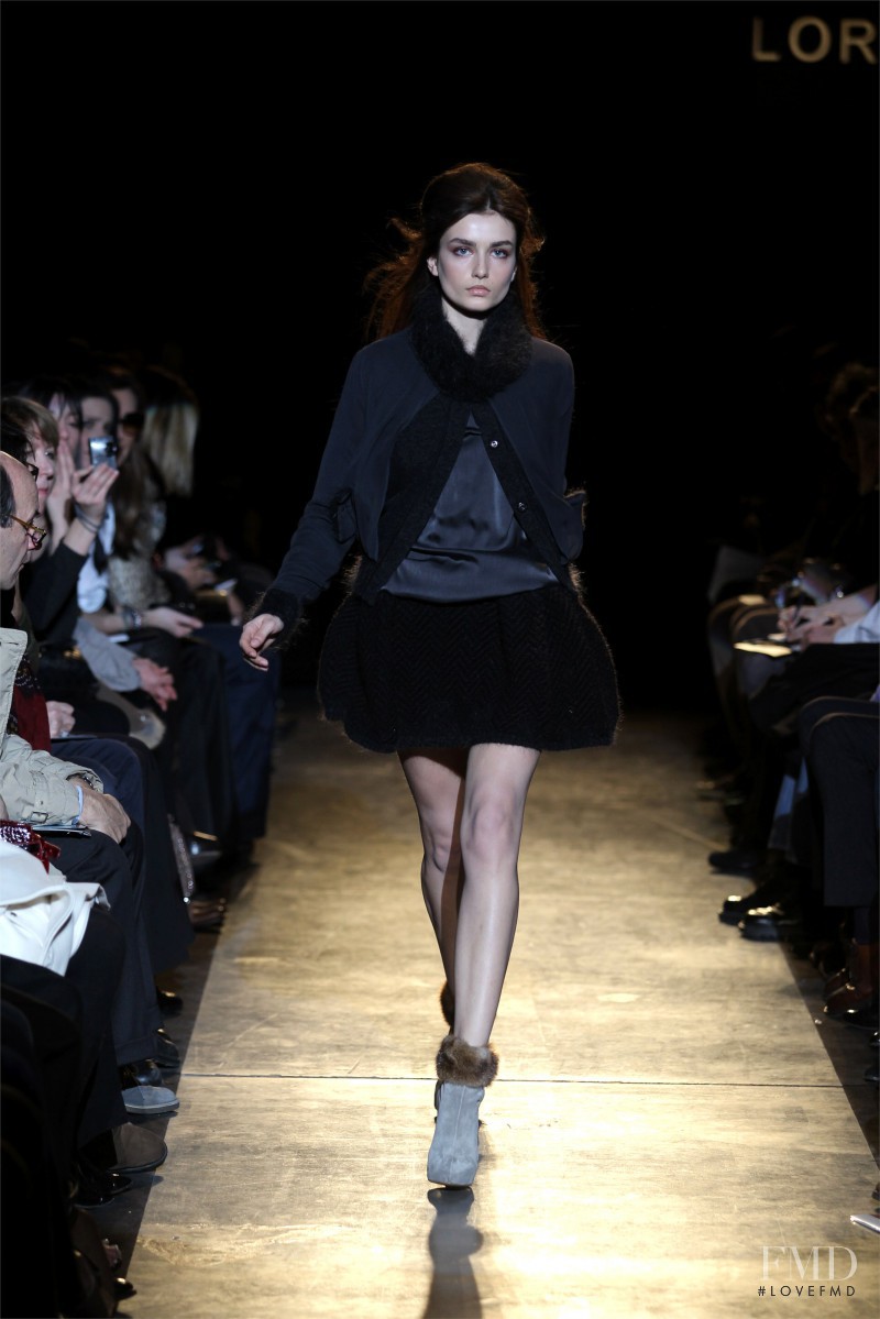 Andreea Diaconu featured in  the Love Sex Money fashion show for Autumn/Winter 2010