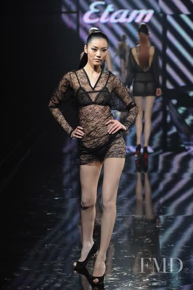 Liu Wen featured in  the Etam fashion show for Spring/Summer 2011